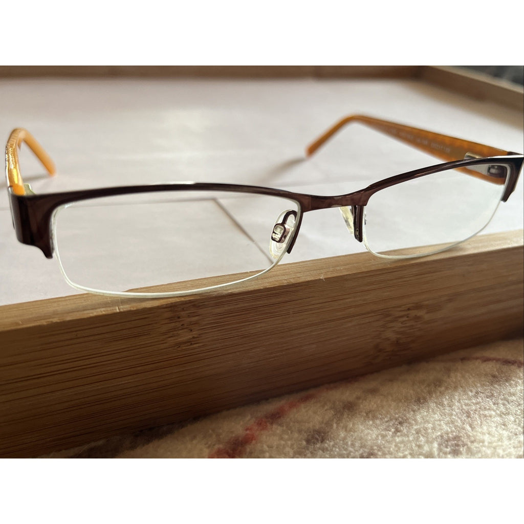 Kenneth Cole Eyeglasses Frames REACTION KC0739-2 Col.048 53-17-135 Orange Unisex