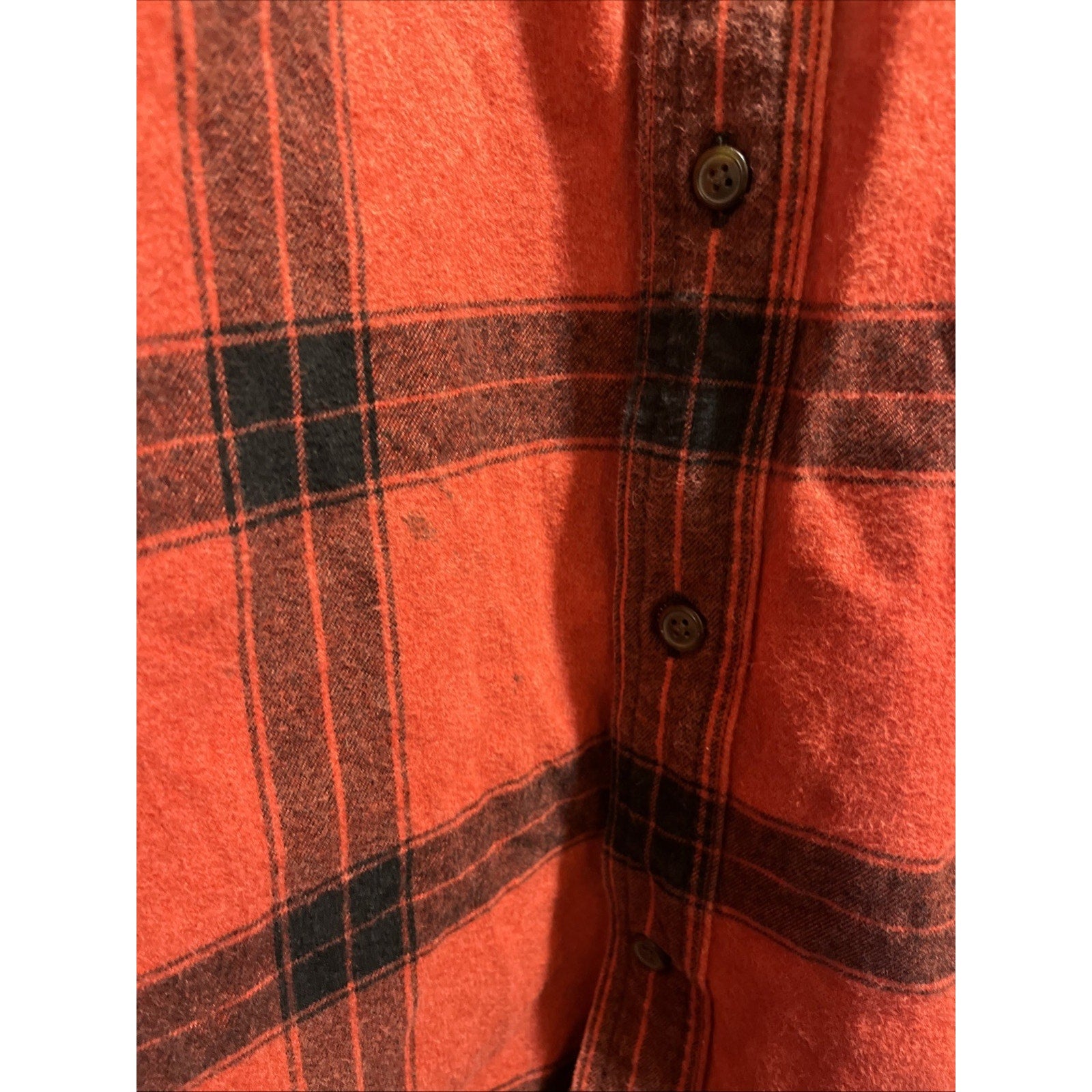 Carhartt Heavyweight Loose Fit Plaid LS Men's Flannel Shirt Size XL 105439 Red