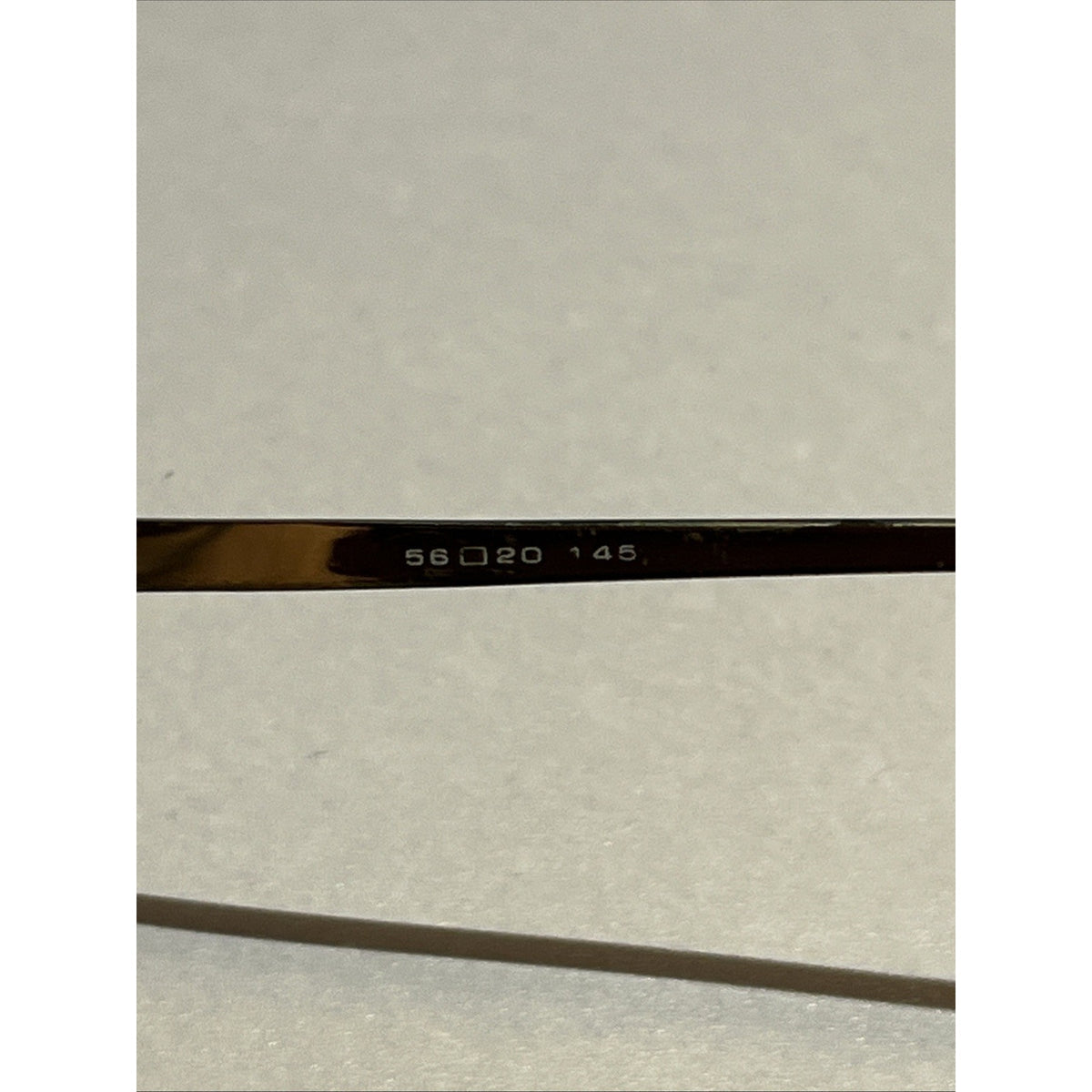 Executive Gold Eyewear Vintage 56-20-145 Aviator Metal RARE Frames Only