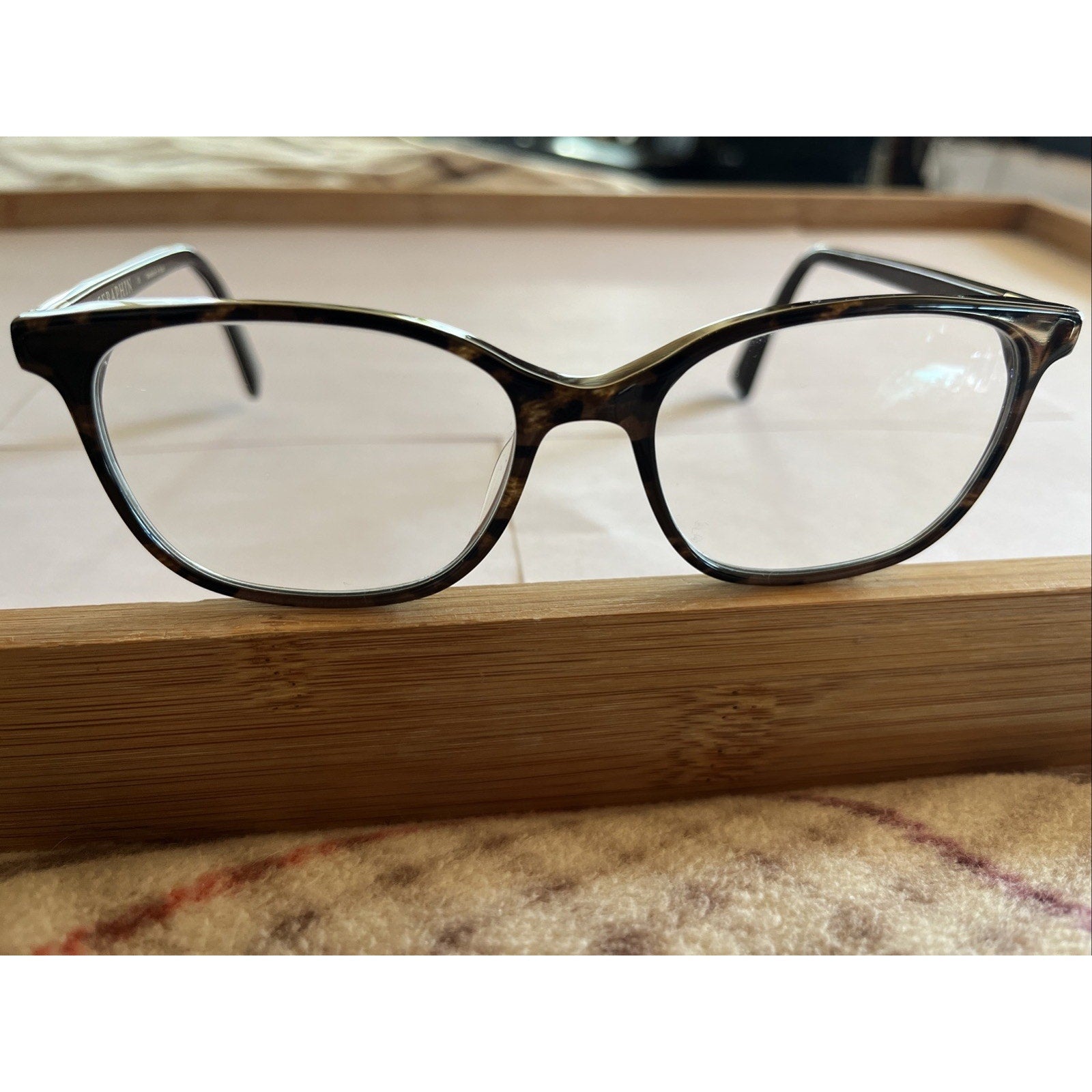 Seraphin Eyeglasses Frames Tortoise Brown Full Rim Mens Womens Unknown Model