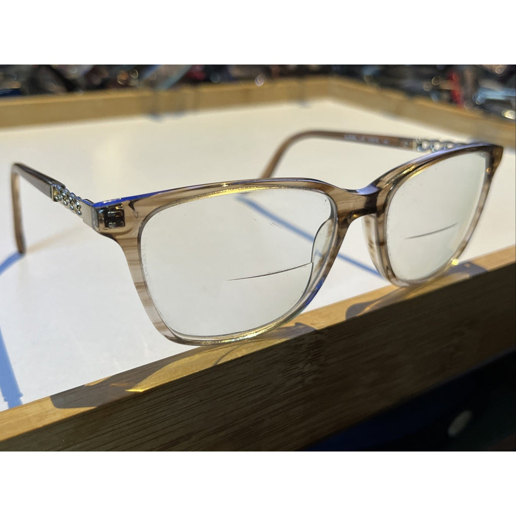 Marchon NYC Eyewear Eyeglasses M-5008 210, 53-16-140 Gray Frames Only