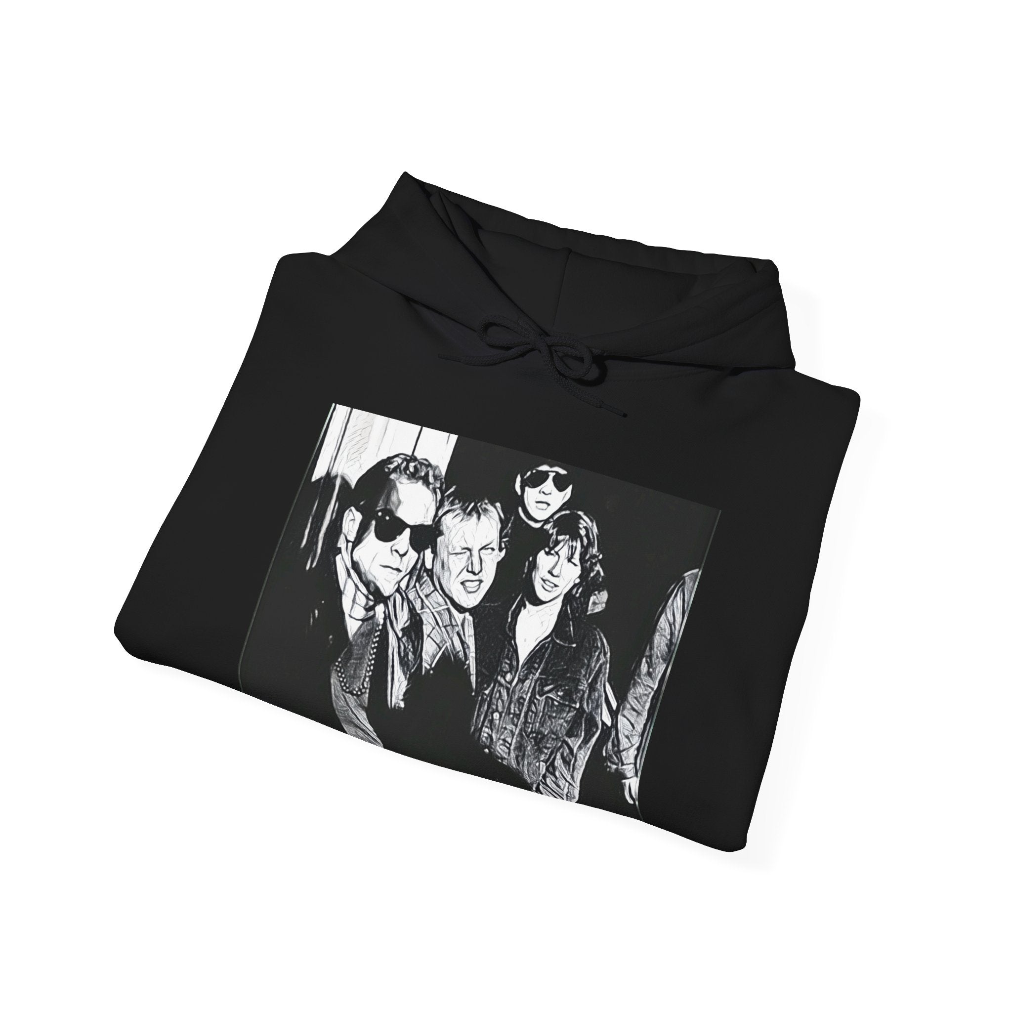 The Pixies Graphic Print Long Sleeve Unisex Heavy Blend™ Hooded Art Sweatshirt
