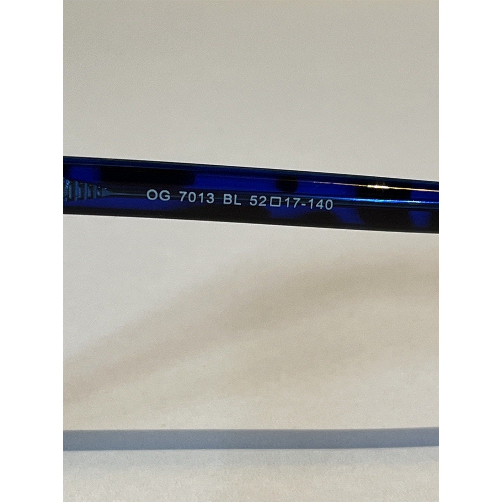 OTIS+GREY OG 7013 BLUE BLACK AUTHENTIC DESIGNER EYEGLASSES 52-17-140 Frames Only