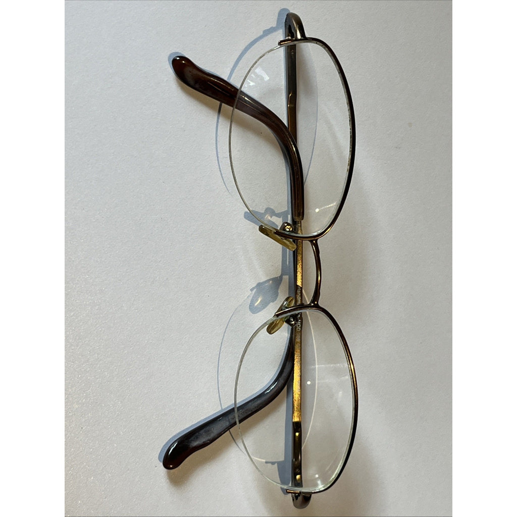 Saki Eyewear Mod 508 Eyeglasses Col. BWN Brown Frame 50-19-140 Handmade Japan
