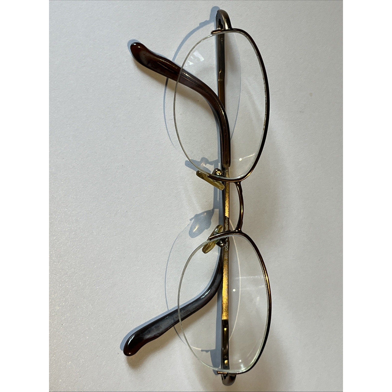 Saki Eyewear Mod 508 Eyeglasses Col. BWN Brown Frame 50-19-140 Handmade Japan