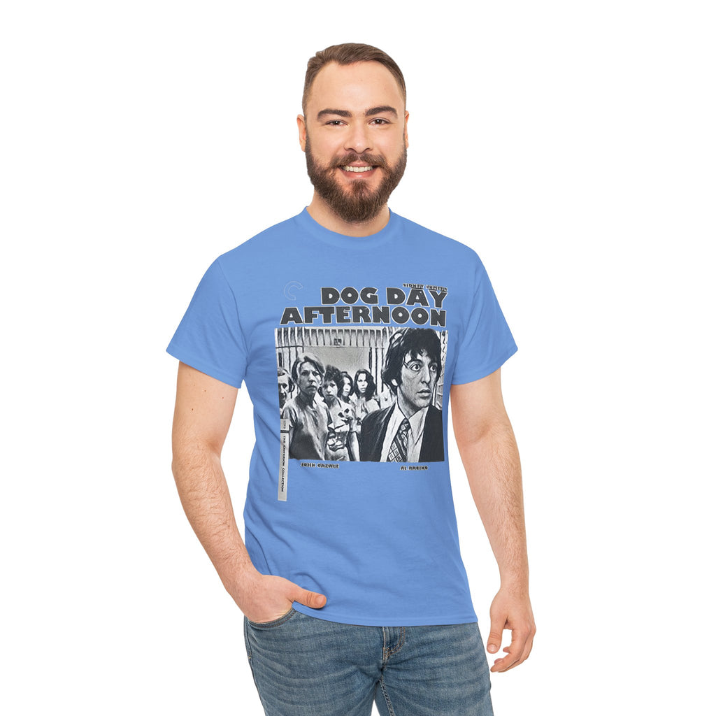 Dog Day Afternoon Graphic Print Al Pacino Black & White Unisex Heavy Cotton Tee