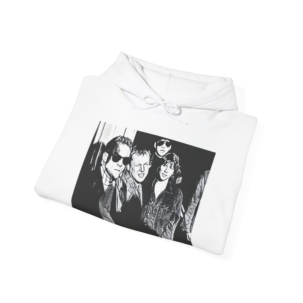 The Pixies Graphic Print Long Sleeve Unisex Heavy Blend™ Hooded Art Sweatshirt