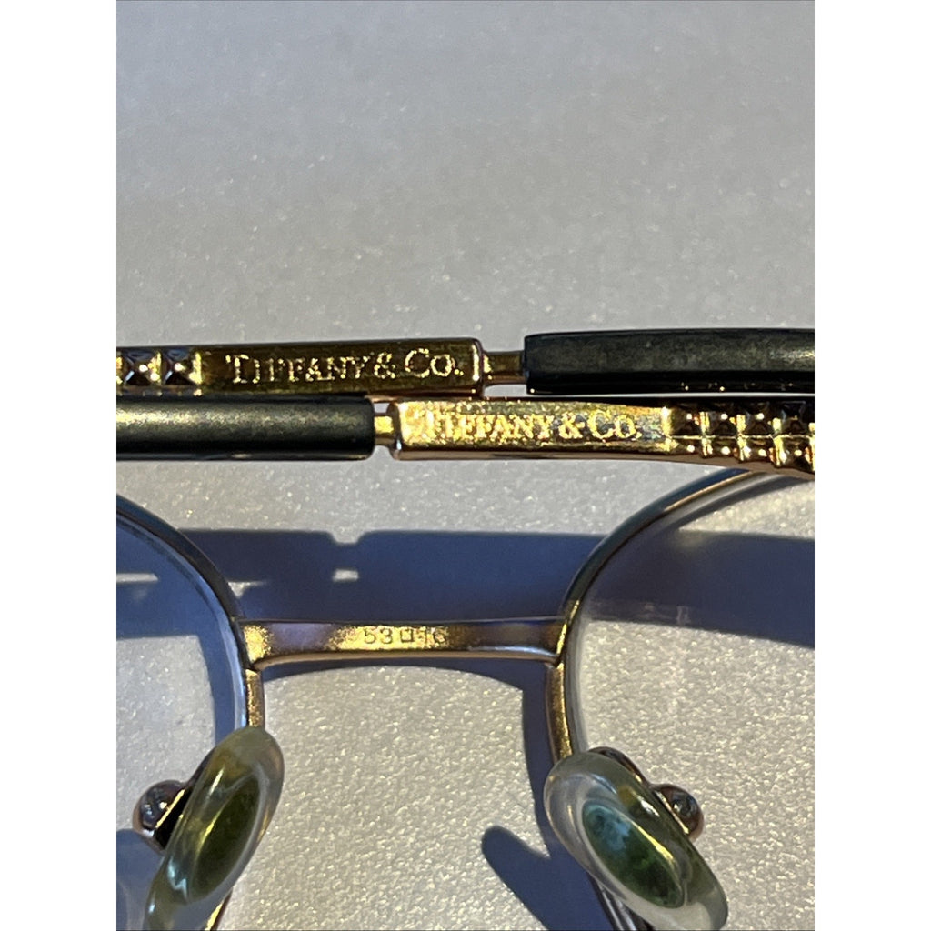 Tiffany & Co. Eyewear Eyeglasses TF1135 6007 53-16-140 Gold Metal Frames Only