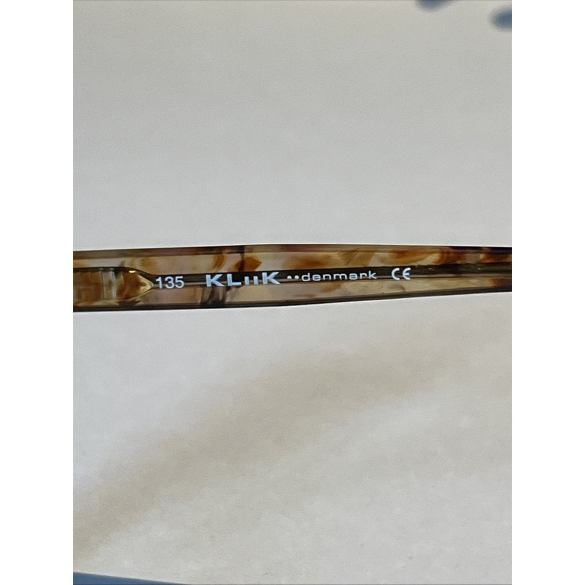 KLiiK Eyewear Eyeglasses 659 47-16-135 Brown Tortoise Denmark Frames Only