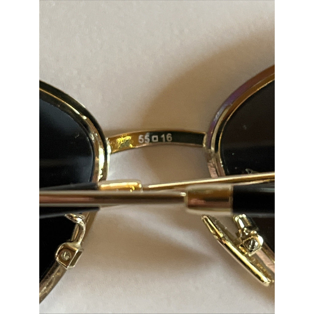 TORY BURCH TY 6103 BLACK GOLD AUTHENTIC FRAMES EYEGLASSES 55-16-140 3N