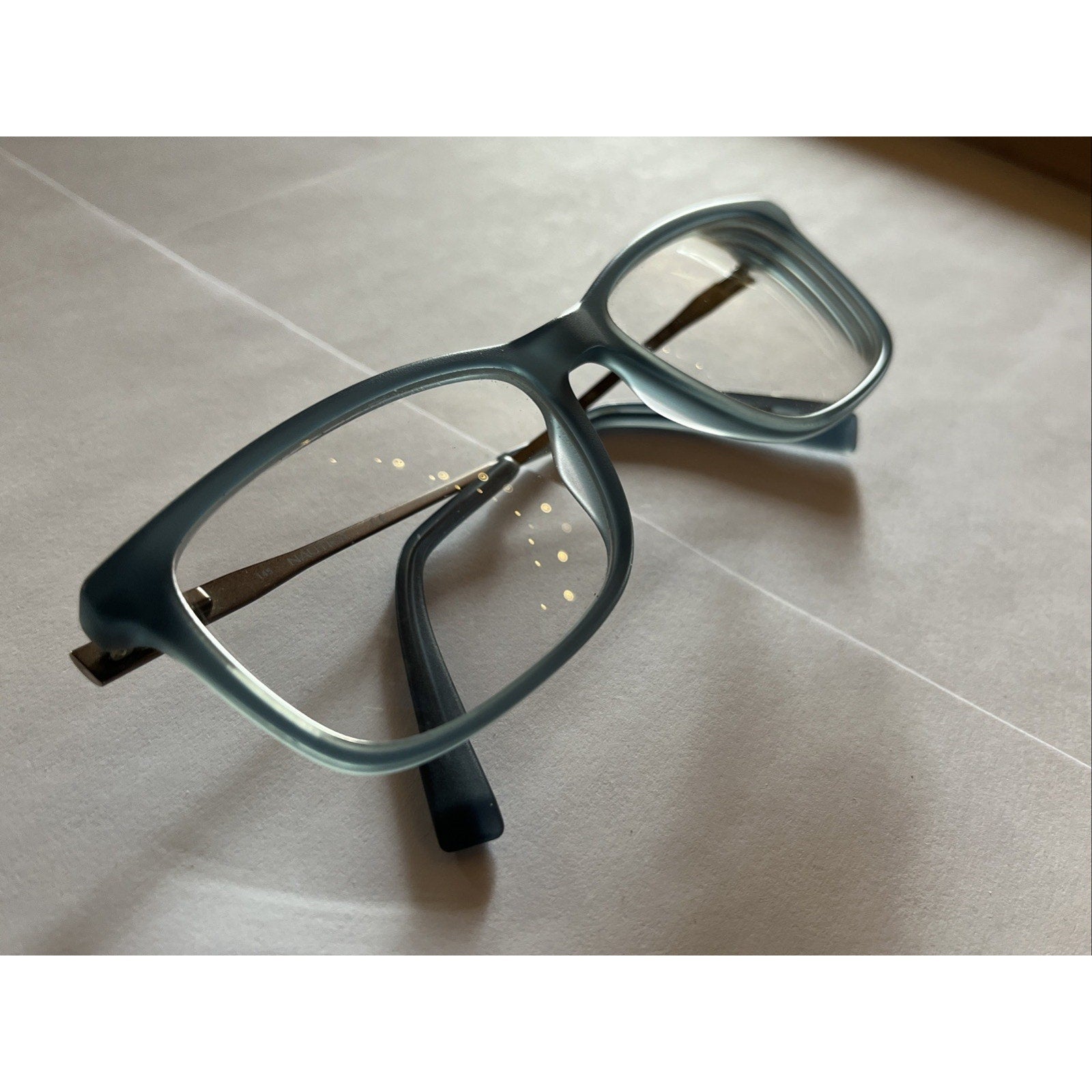 Nautica Eyeglasses Frames N8138 440 57-18-145 Blue Mens Womens