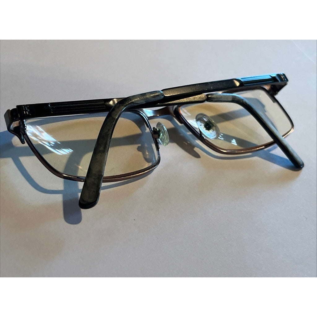 Helium 4301 Eyeglasses Matte Black Rectangular Metal Frames 56-18-145 MBLK