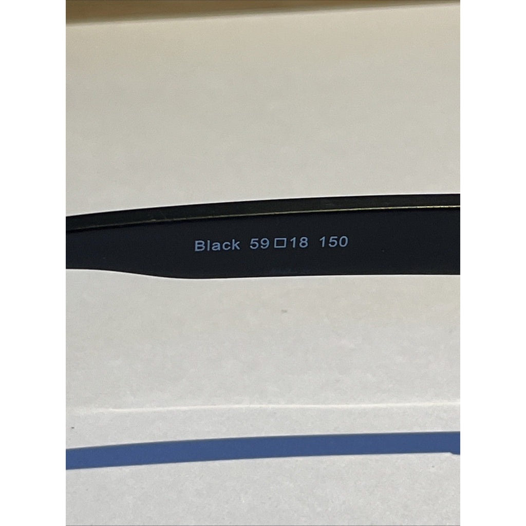 Capri Grande GR 801 Black 59-18-150 Metal Full Rim Eyeglasses HG52 Frames Only
