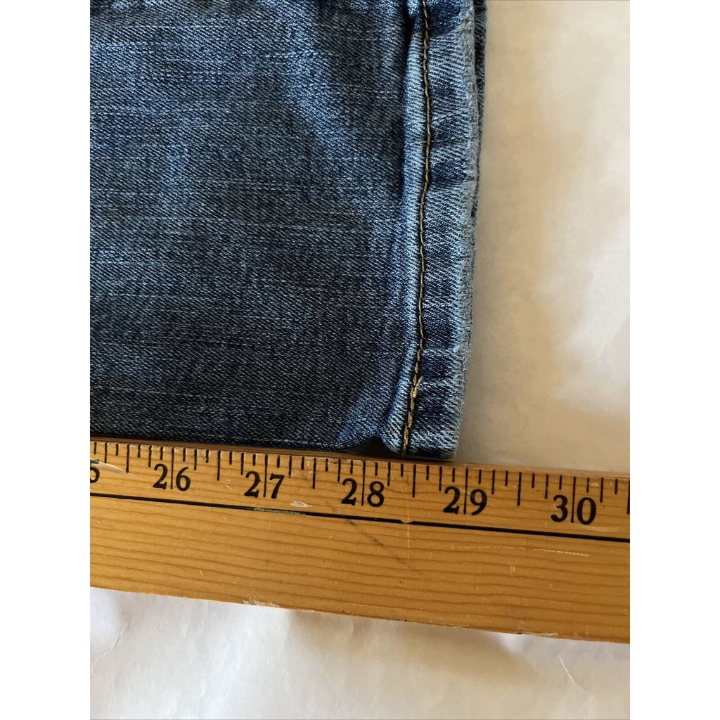 Levis 511 Jeans Mens 31x30 Blue Slim Straight Medium Wash Denim Y2k