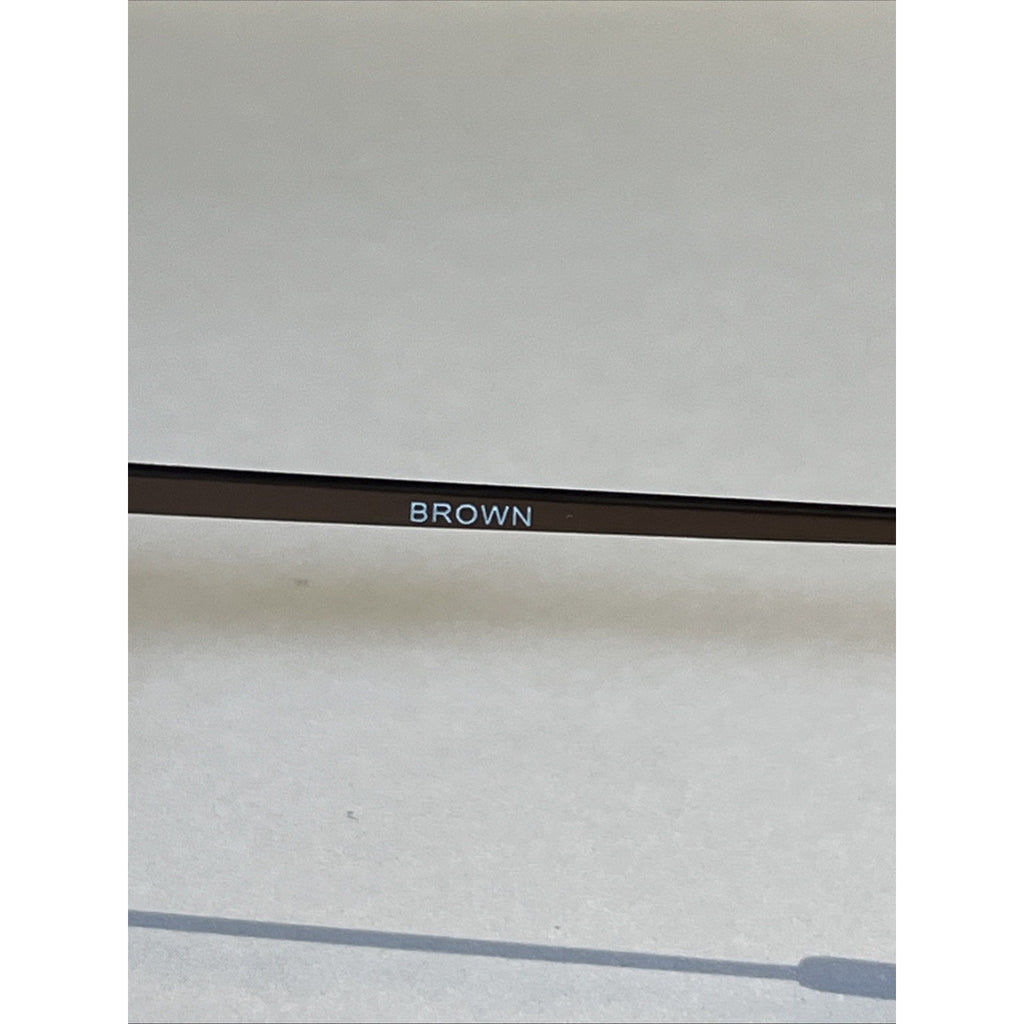 Equinox EQ230 Brown 58-16-145 Metal Full Rim Eyeglasses FZ06 Frames Only
