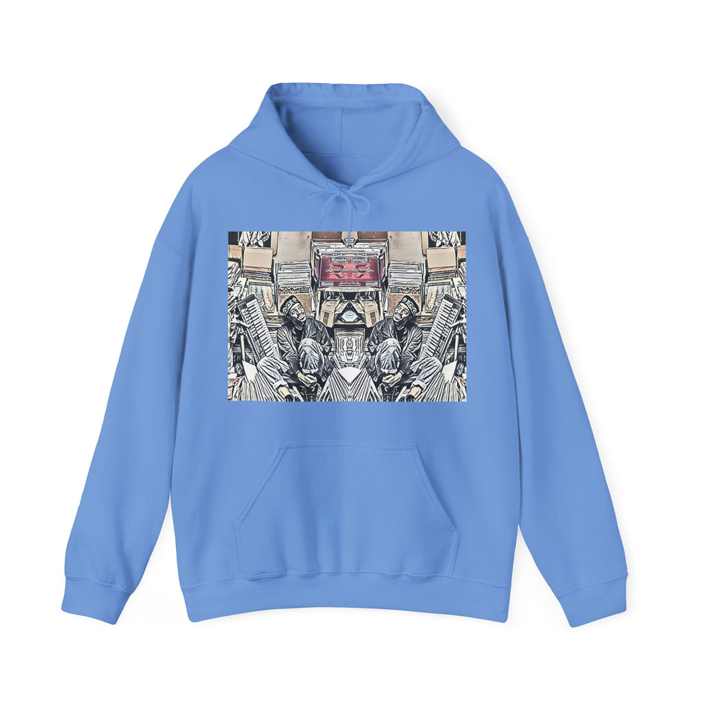 Andre 3000 Surrounded By Vinyl Long Sleeve Unisex Heavy Blend™ Hooded Sweatshirt
