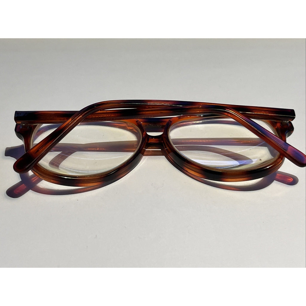 Mainstreet Pilot VTG Eyeglasses Sunglass Frames 54-18-145MM Demi Amber Aviator