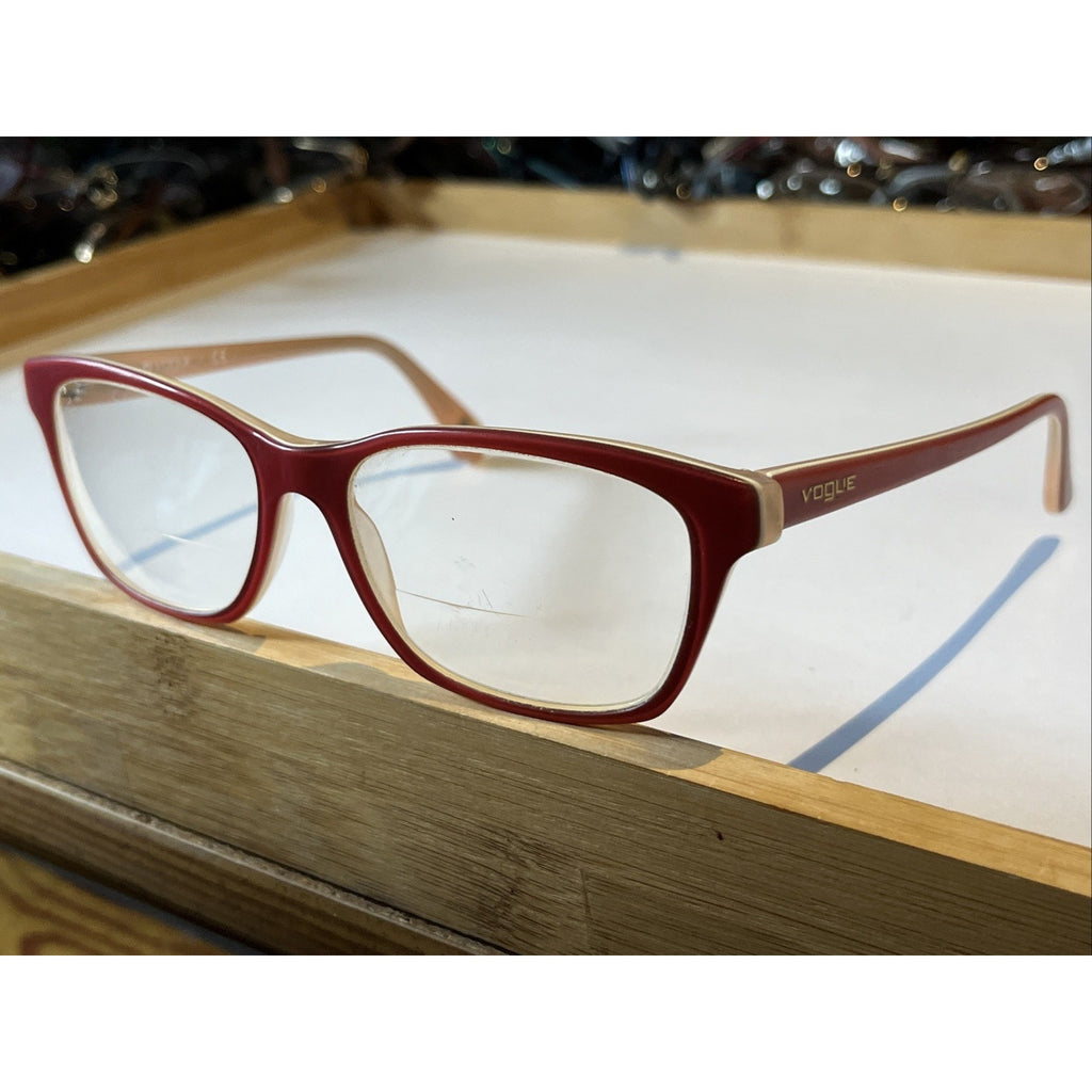 VOGUE VO 2714 2013 BROWN Red Brown AUTHENTIC EYEGLASSES 54-16-140 Frames Only