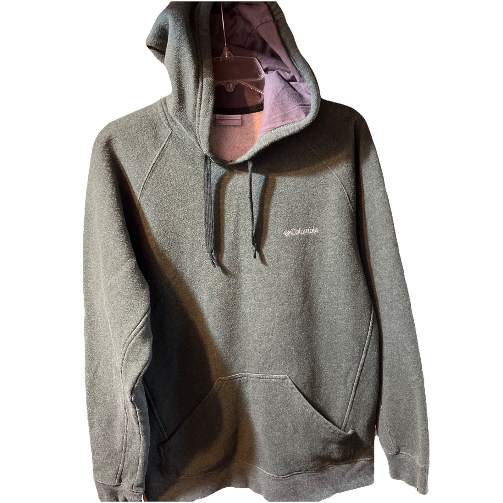 Columbia Hoodie Mens M Green Everyday Adventure Pullover Outdoor Long Sleeve