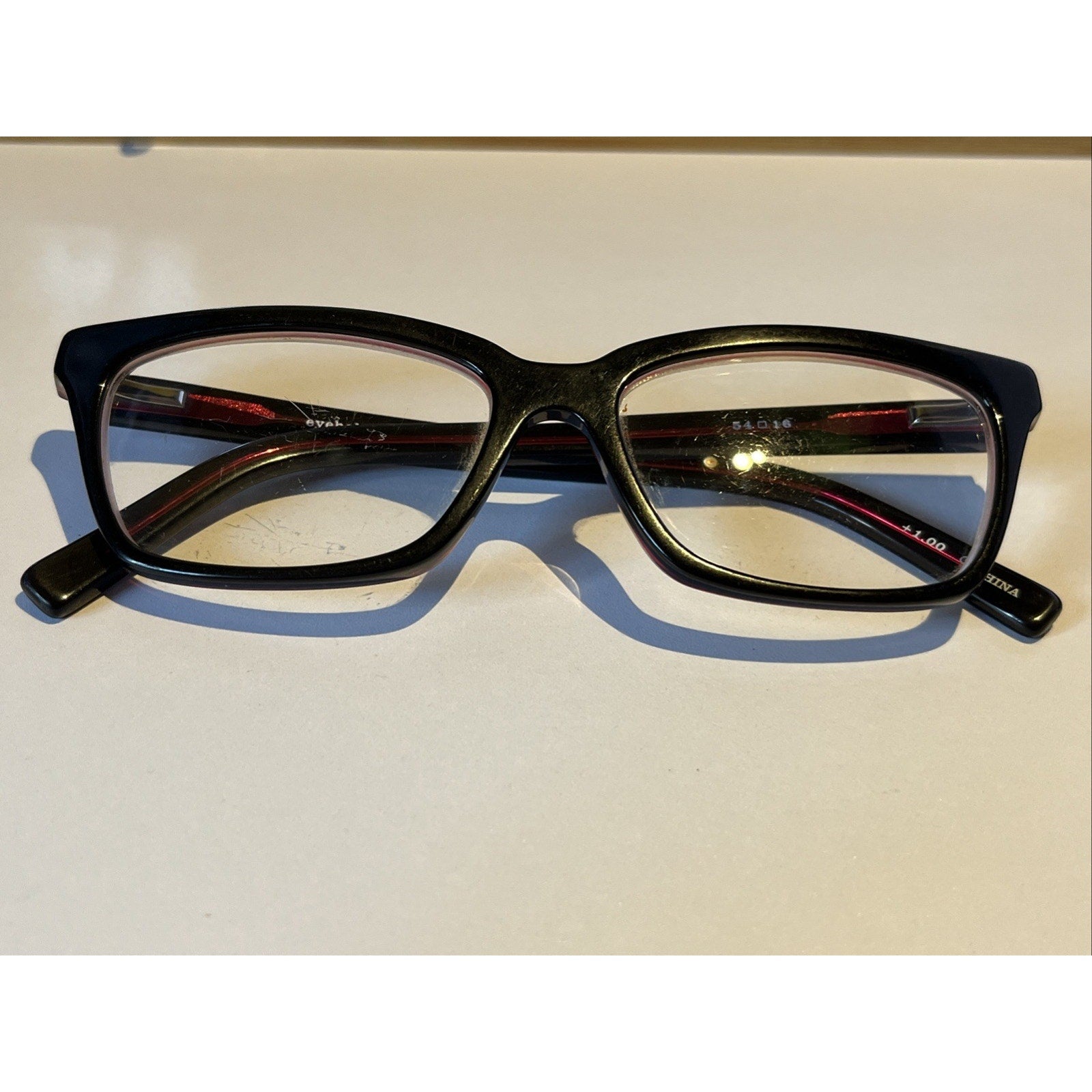 Eyebobs Eyeglass Frame Only Reading Glasses Purple Meeooww 2504 45 54-16 +1.00