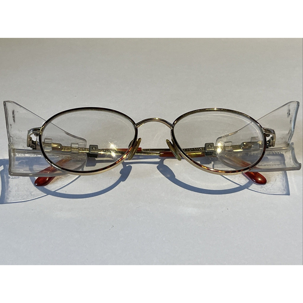 titmus Vintage Eyewear z87 tor cs96 Safety Eyeglasses 52-20 Metal Frames Only