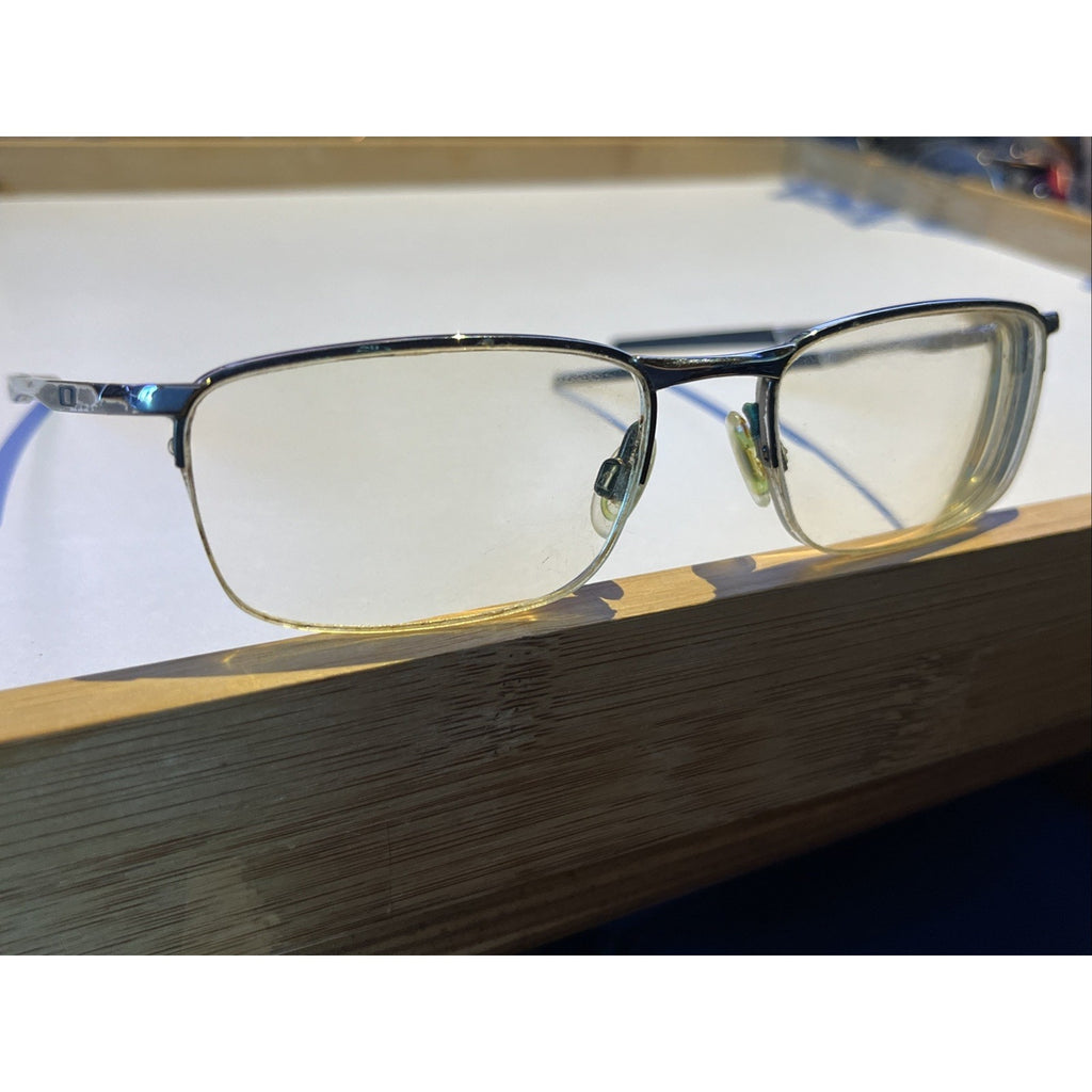 Oakley Barrelhouse 0.5 Pewter Eyeglasses OX3174-0253 53-18-139 Half Frames Only