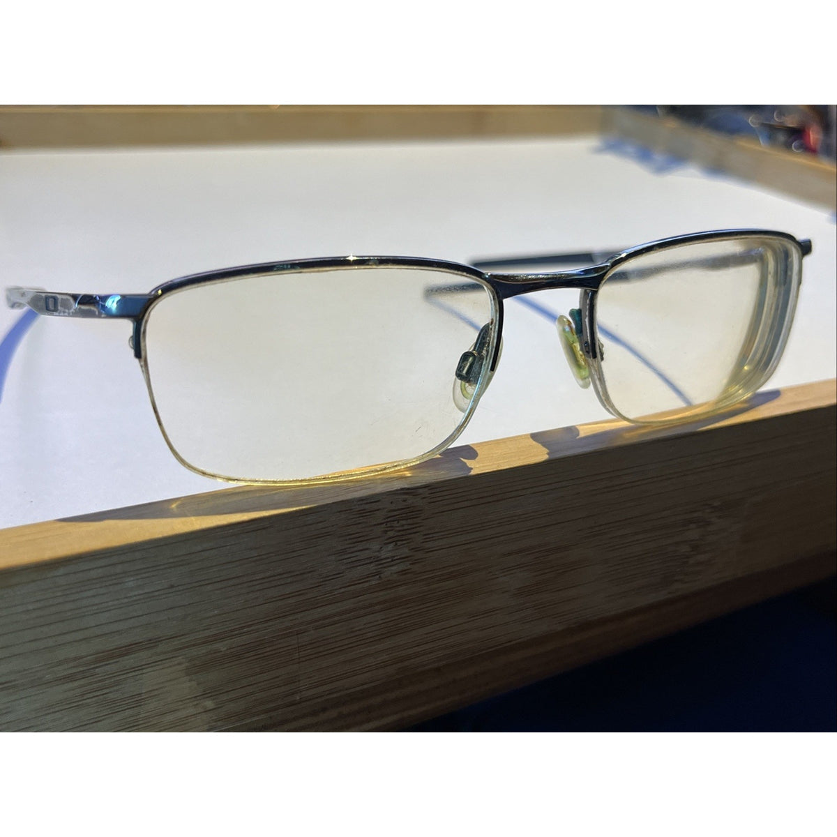 Oakley Barrelhouse 0.5 Pewter Eyeglasses OX3174-0253 53-18-139 Half Frames Only