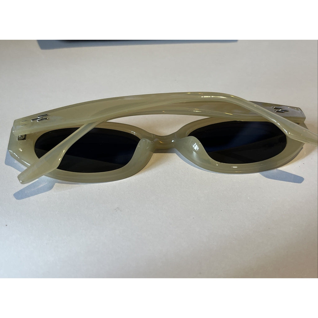 Arvo Sunglasses Gray Muted Khaki Frames Unisex Shades Mens Womens Made In USA