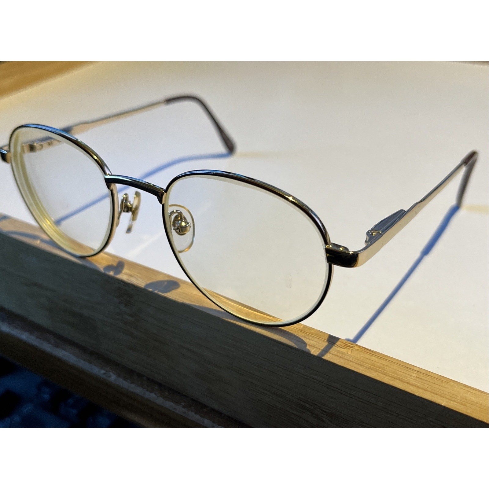 MAINSTREET EYEGLASSES 991 G/BU 48-18-135 Silver FULL RIM VZ66 Frames Only