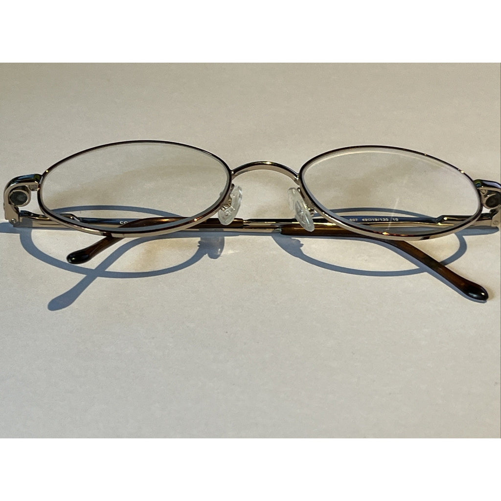 Cool-Clip Eyewear CC 607 Eyeglasses 49-19-135 Unisex Metal Frames Only