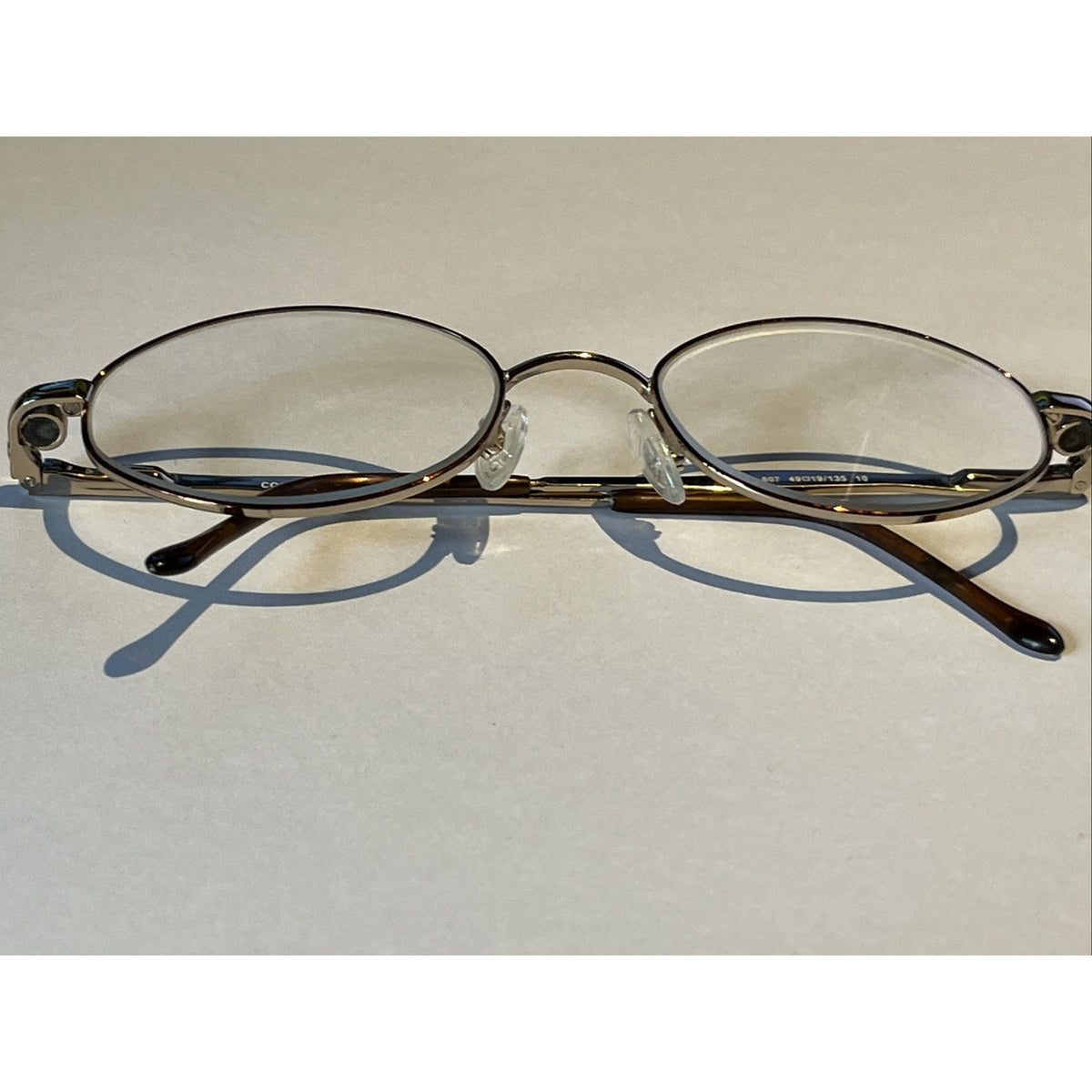 Cool-Clip Eyewear CC 607 Eyeglasses 49-19-135 Unisex Metal Frames Only
