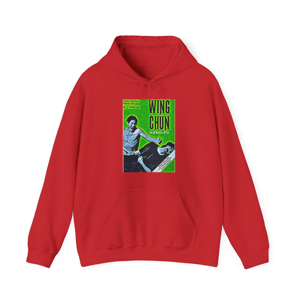 Wing Chun Kung-Fu Graphic Print Long Sleeve Unisex Heavy Blend Hooded Sweatshirt