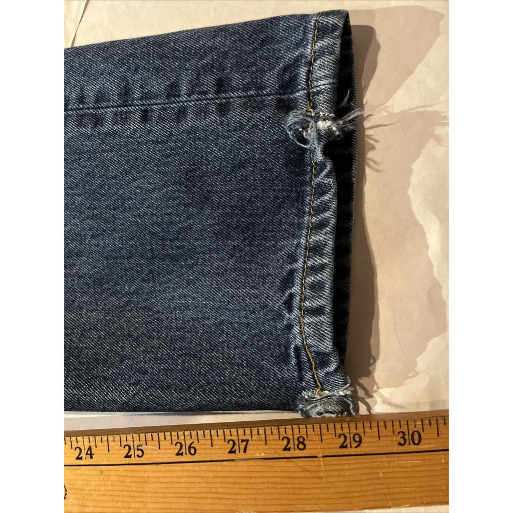 Levi's 505 Mens Jeans 31x30 Regular Fit Outdoor Medium Wash Cotton Travel