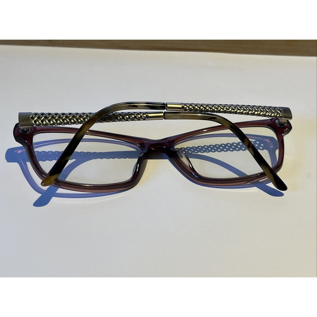 PRODESIGN DENMARK 5637 c.3735 Plum EYEGLASSES 53-15-140 B41mm Japan Frames Only
