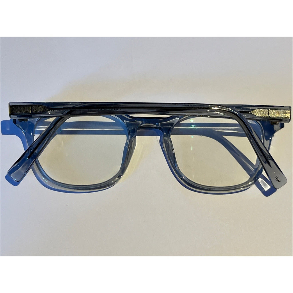 WARBY PARKER Felix 371 Eyeglass Sunglass Frames Translucent Gray 49-19-145