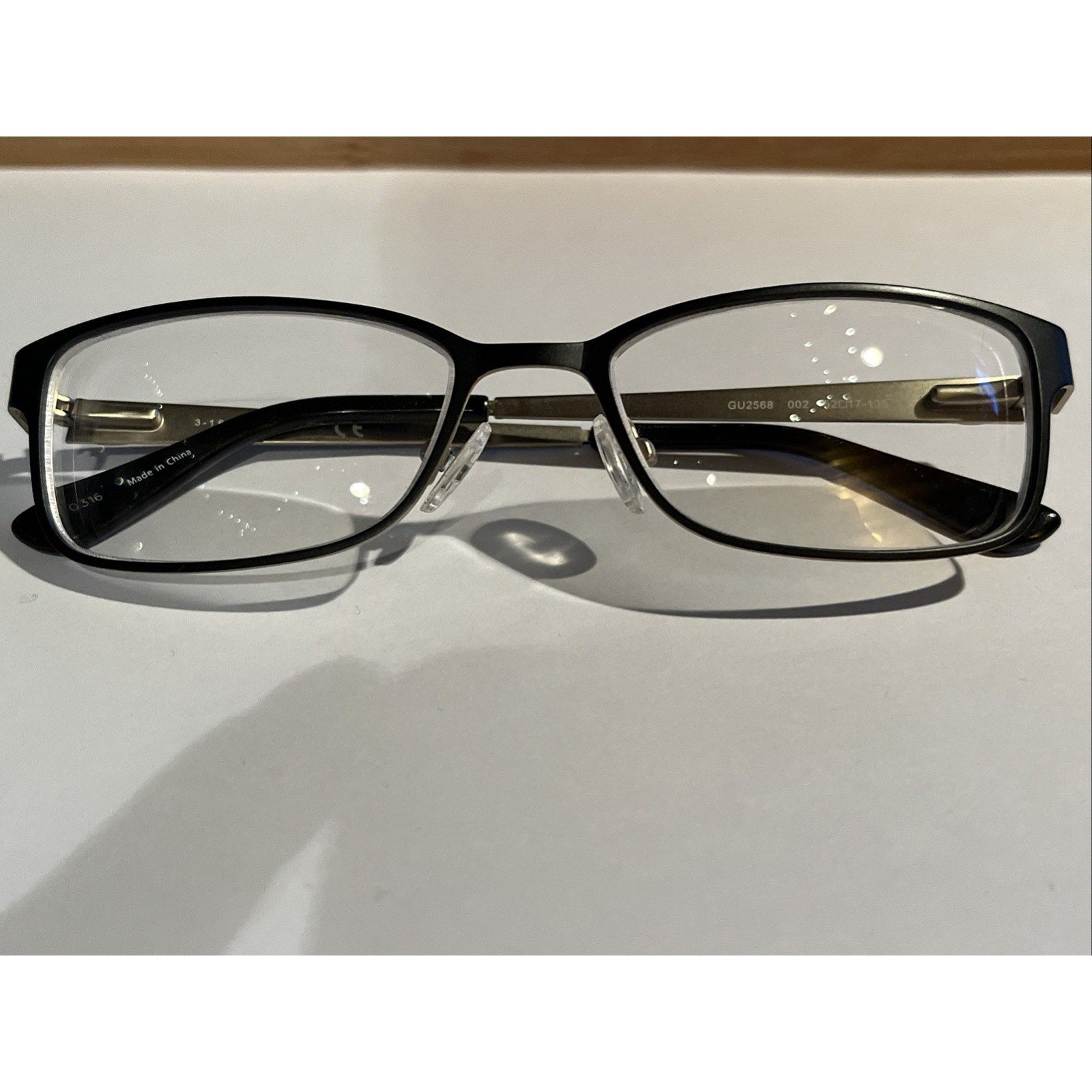 GUESS GU2568 002 Black Eyeglasses Frame 52-17-135 FRAMES ONLY