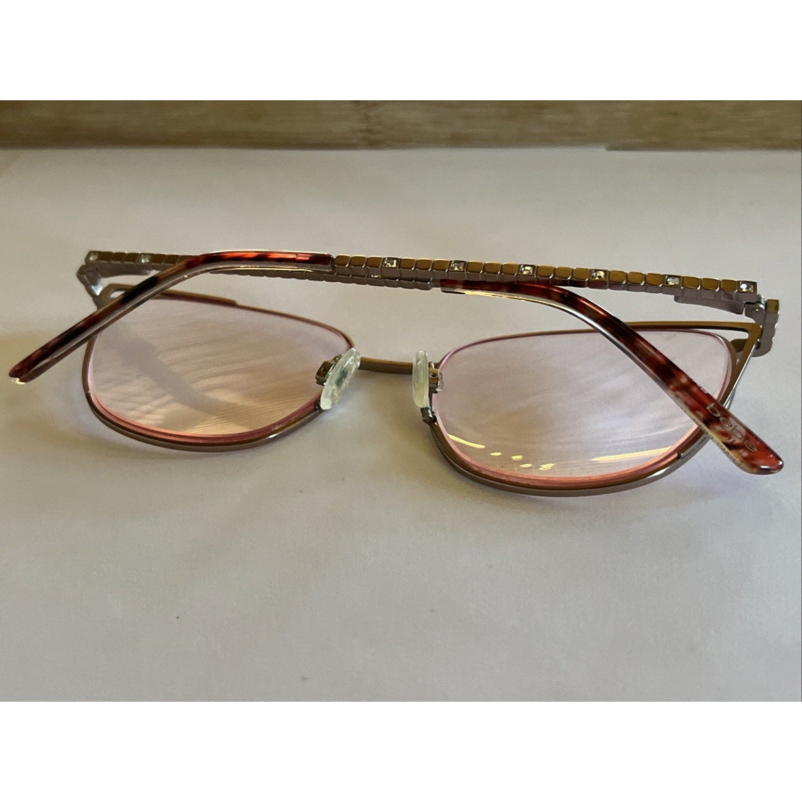 Bebe BB4182 770 Rose Gold Eyeglasses Frames Womens 53-17-140
