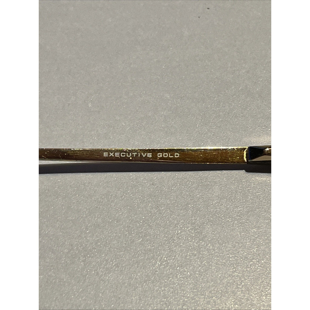 Executive Gold Eyewear Vintage 56-20-145 Aviator Metal RARE Frames Only