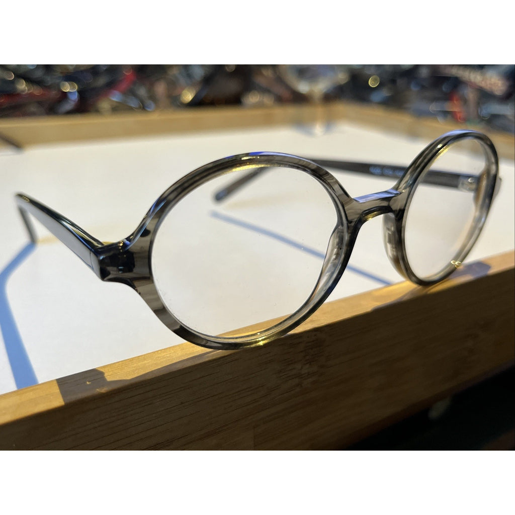 Fetch Eyewear Hugo Gray Horn 46-19-140 Tortoise Eyeglasses Frames Only