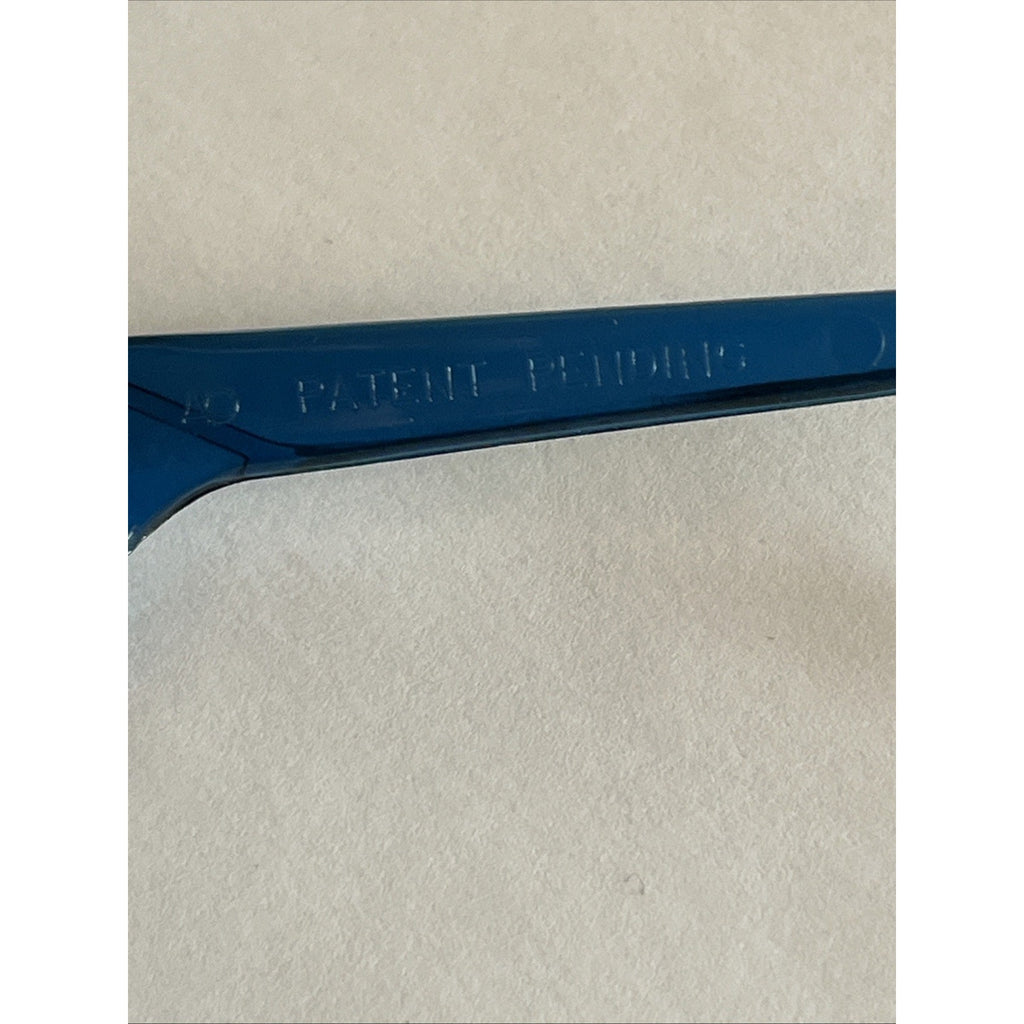 Aerosite Z87 Blue 5 3/4 Safety Glasses with Side Shields Vintage