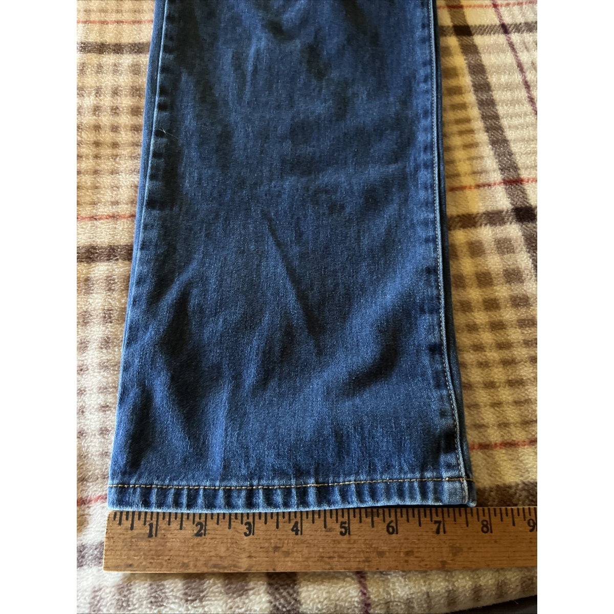 Façonnable Jeans Mens Size 40 R Blue Denim Modele F40 Straight Leg Stretch 40x32