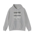Mushroom Growth Cycle Graphic Print LS Unisex Heavy Blend™ Hooded Art Sweatshirt