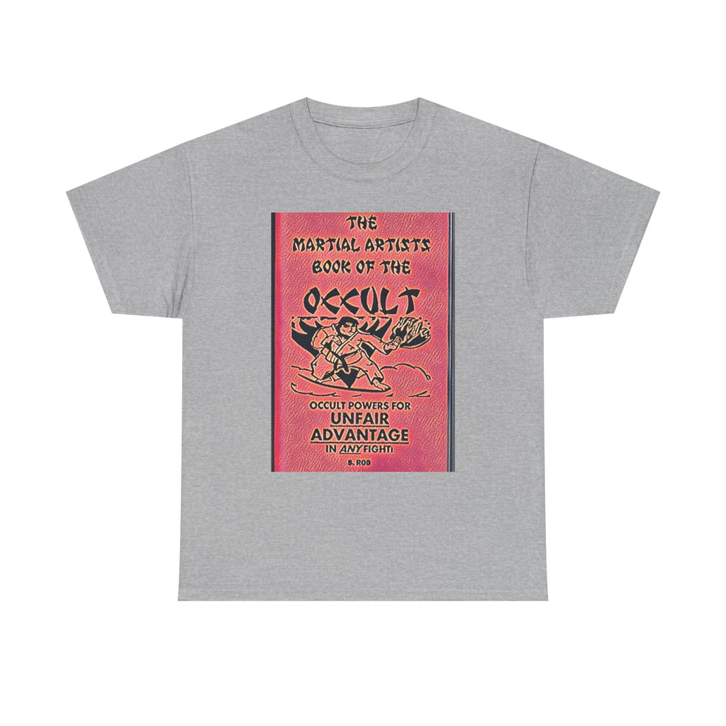 The Martial Artists Book Of The Occult Graphic Print SS Unisex Heavy Cotton Tee