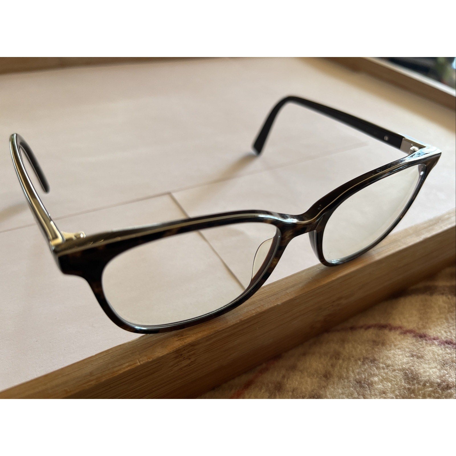 Seraphin Eyeglasses Frames Tortoise Brown Full Rim Mens Womens Unknown Model