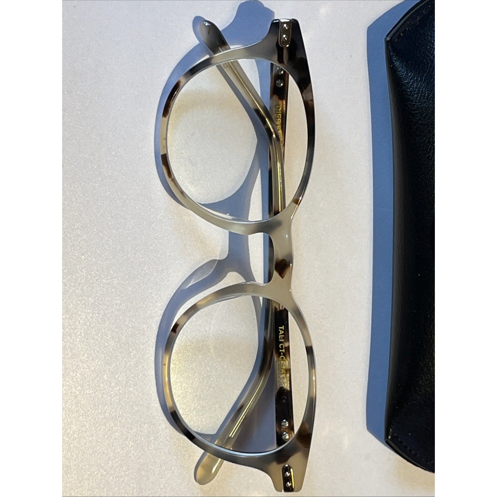 DIFF Eyewear Tali Readers Beige Tortoise Havana 48-23 CT-CL261 Frames Only