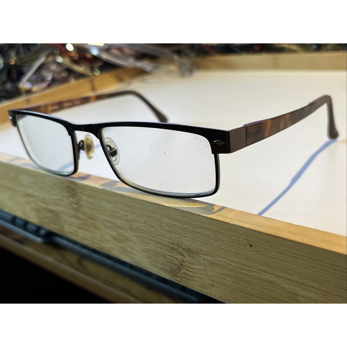 Pentax Eyewear Attitude 5 Z87-2 Brown Tort Eyeglasses 54-18-140 Frames Only