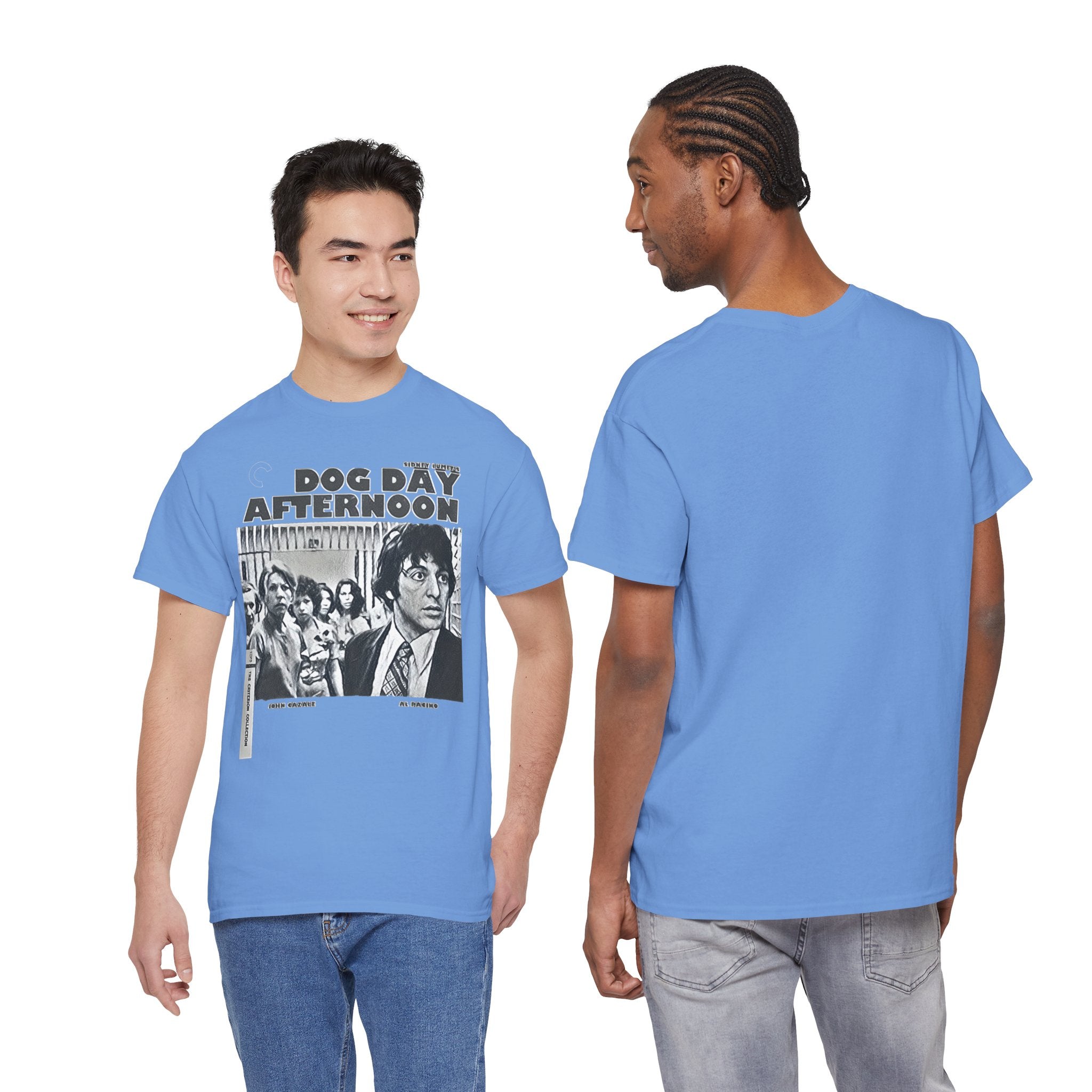Dog Day Afternoon Graphic Print Al Pacino Black & White Unisex Heavy Cotton Tee