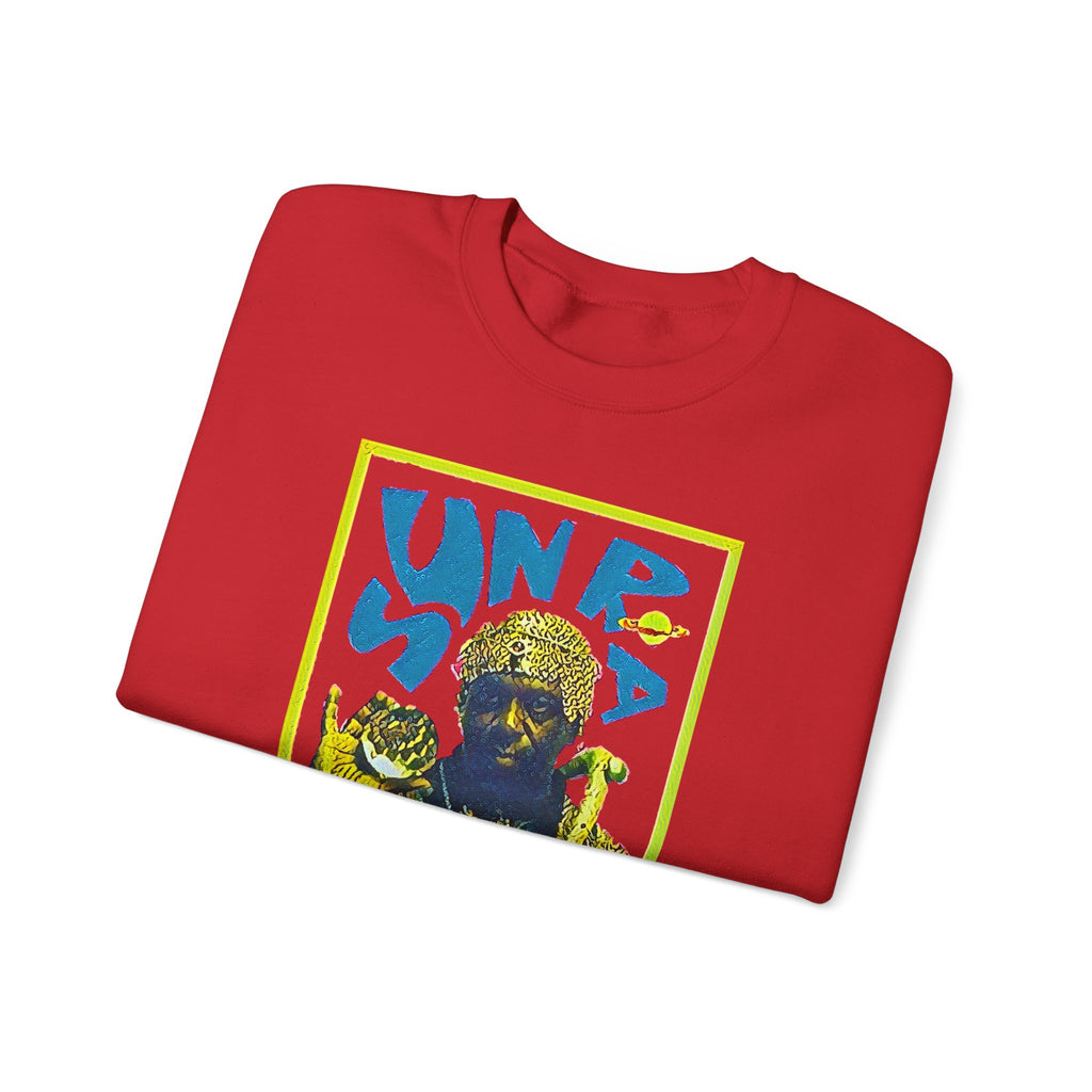 Sun Ra Space Is The Place Graphic Print Unisex Heavy Blend™ Crewneck Sweatshirt