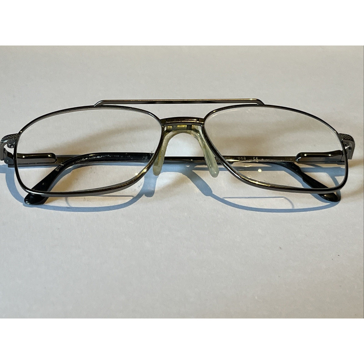 Stetson Eyewear 178 Zyloware 057 Silver Metal Eyeglasses FRAMES ONLY 57-16-140