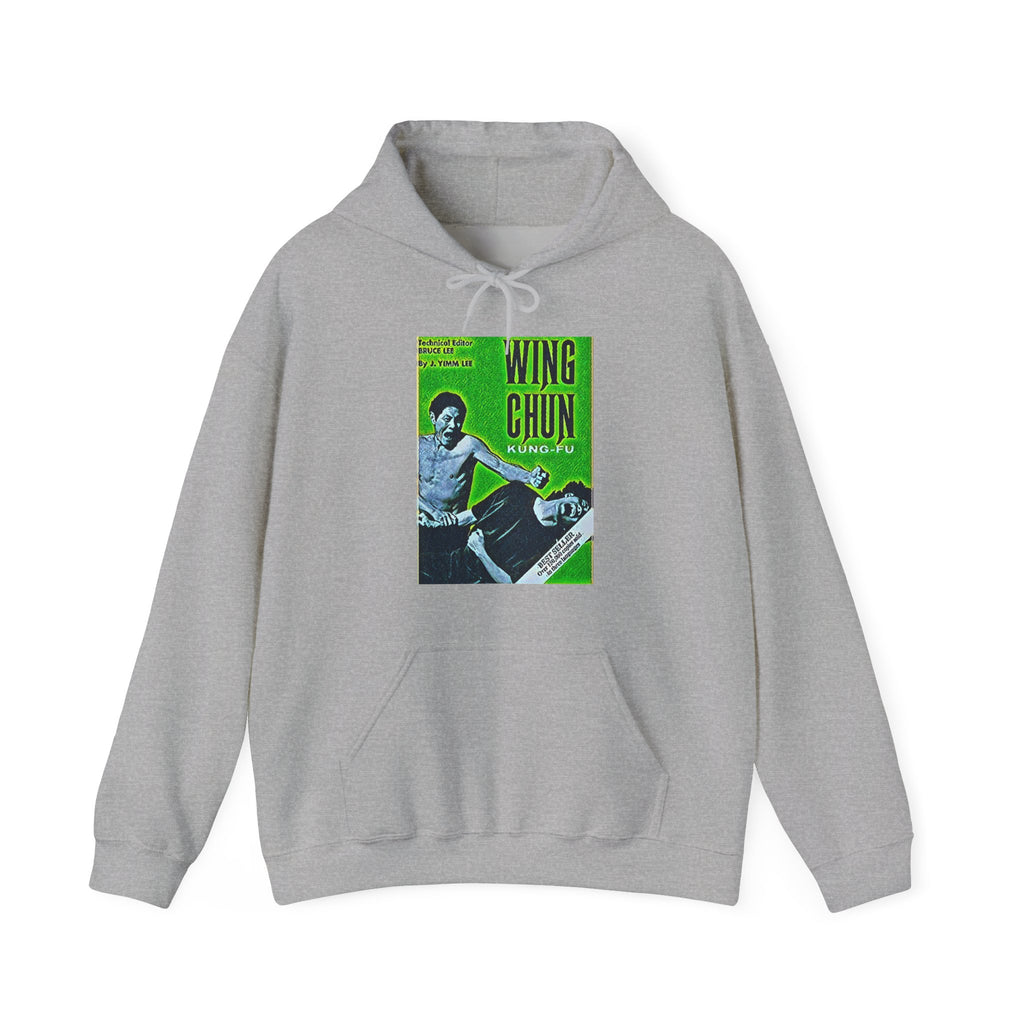 Wing Chun Kung-Fu Graphic Print Long Sleeve Unisex Heavy Blend Hooded Sweatshirt